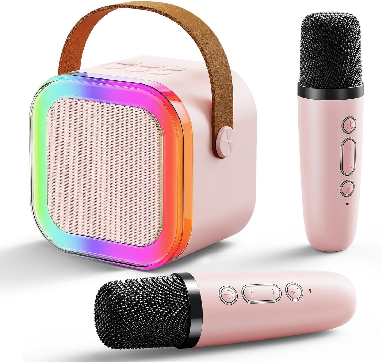 Karaoke machine with 2 wireless microphone