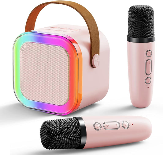 Karaoke machine with 2 wireless microphone